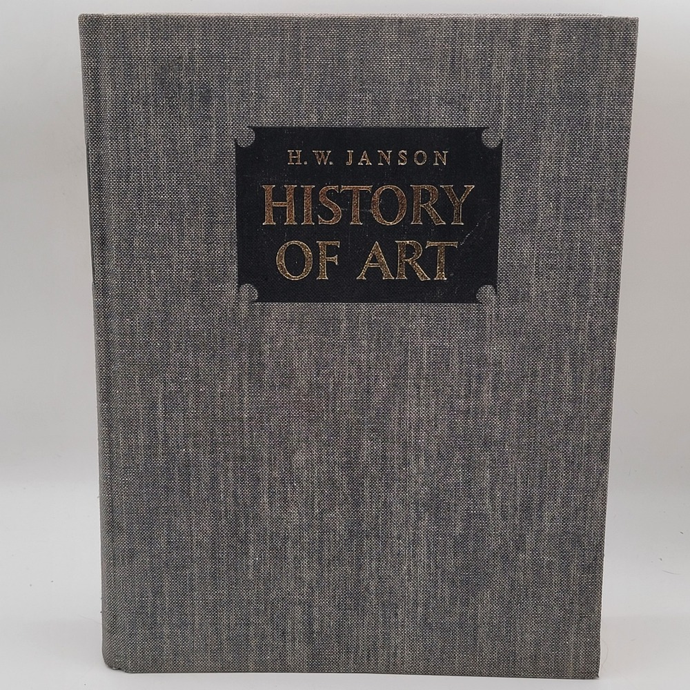 H.W. Janson History of Art Hardcover Prentice-Hall Abrams Art Survey Good
